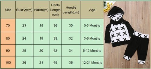 Casual Newborn Baby Girls Boys Fall Outfits