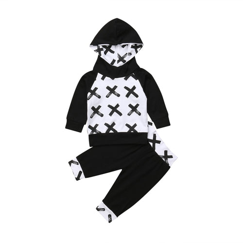 Casual Newborn Baby Girls Boys Fall Outfits