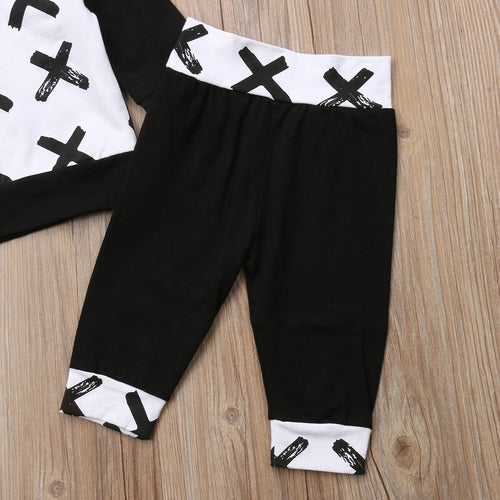 Casual Newborn Baby Girls Boys Fall Outfits