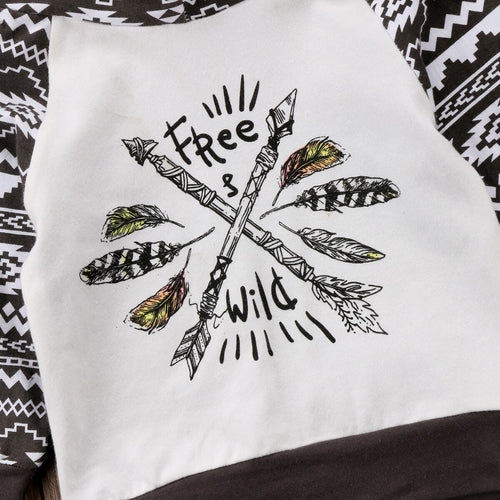 Geometric Free Wild Newborn Baby Boys Arrows
