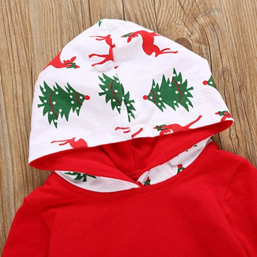 Newborn Infant Baby Boy Girl Deer Hoodie