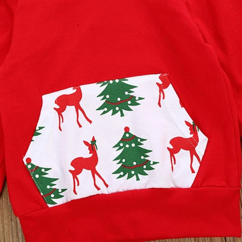 Newborn Infant Baby Boy Girl Deer Hoodie