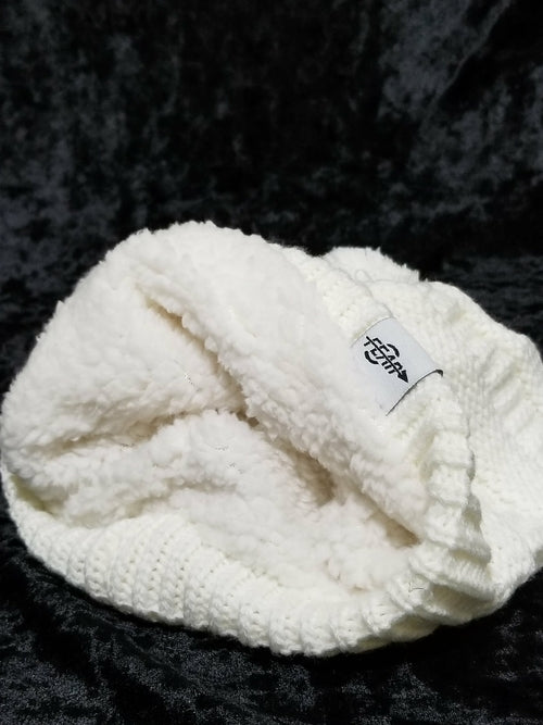 Warmest Fleece Lined Slouch Baggy Women Beanie Hat Winter Soft Warm