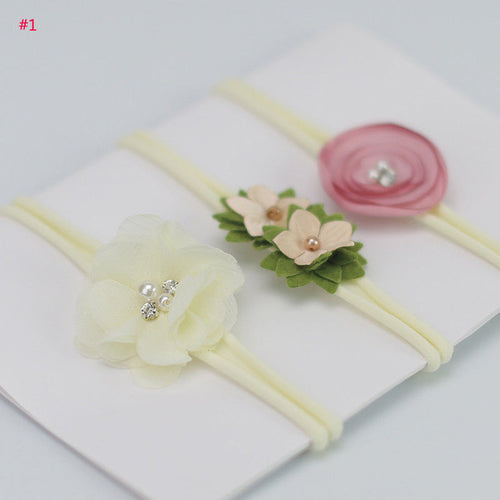3PCS/Sets Toddler Kids Girls Boys Baby Headband