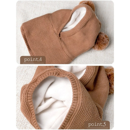 Baby Toddler Kids Boy Girl Knitted Children's Cat