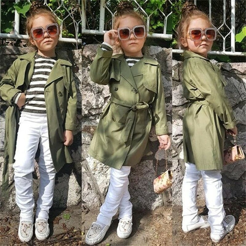Children Brand Cardigan for Baby Girls Windproof