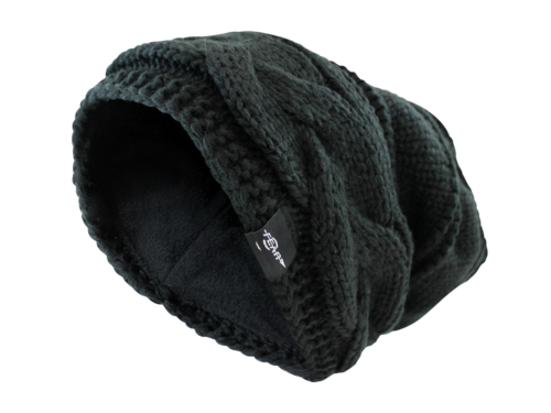 Warmest Fleece Lined Slouch Baggy Women Beanie Hat Winter Soft Warm