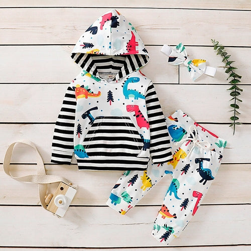 Infant Baby Boys Girls Cartoon Print Pullover