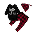 Infant Baby Boys Girls Letter Print Romper