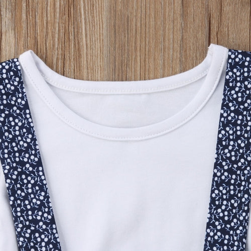 Little Girls Bib Clothes Newborn Baby Girl Solid