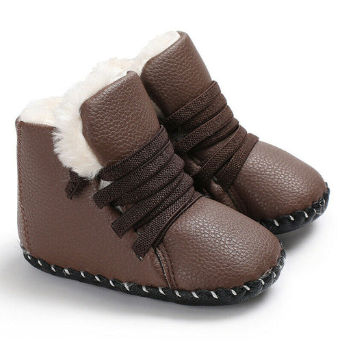 New Newborn Baby Girls Boys Snow Boots Winter