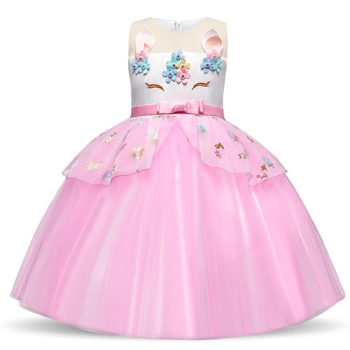 Princess Party Dress Unicorn Party Girls