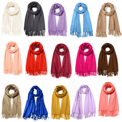 Super Soft Long Pashmina Wool Scarfs