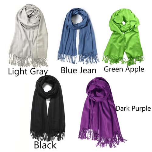 Super Soft Long Pashmina Wool Scarfs