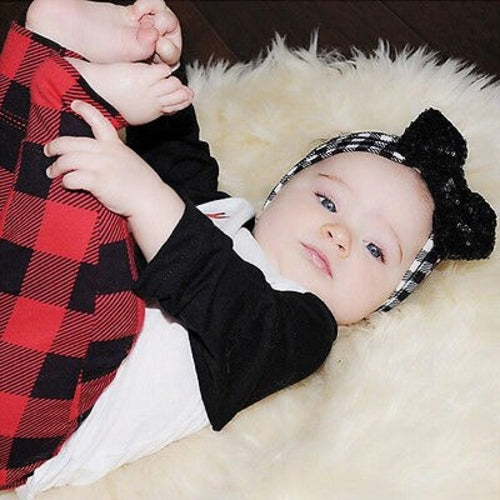 Reindeer Baby Boy Girls Long Sleeve T shirt Pants