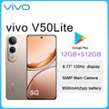 VIVO V50 Lite 5G 6.77" 120Hz Screen Large Storage Smartphone 12GB+512GB 50MP Camera 6500mAh Big Battery Type-C Dual SIM  Phone