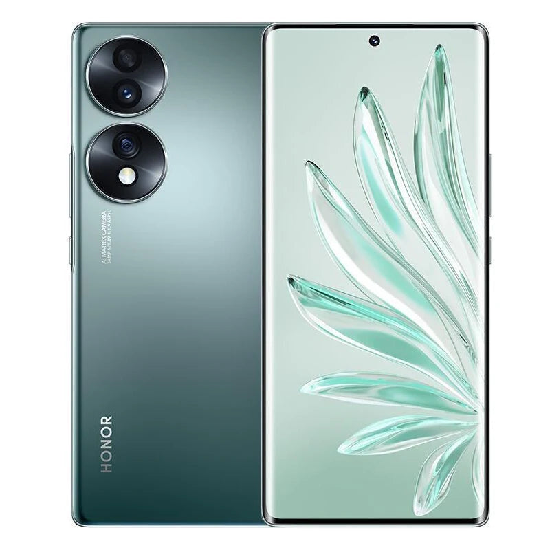 HONOR 70 5g Smartphone Global firmware 6.67-inch 4800mAh rear camera 54MP Snapdragon 778G Plus RAM 12GB ROM 512GB used phone