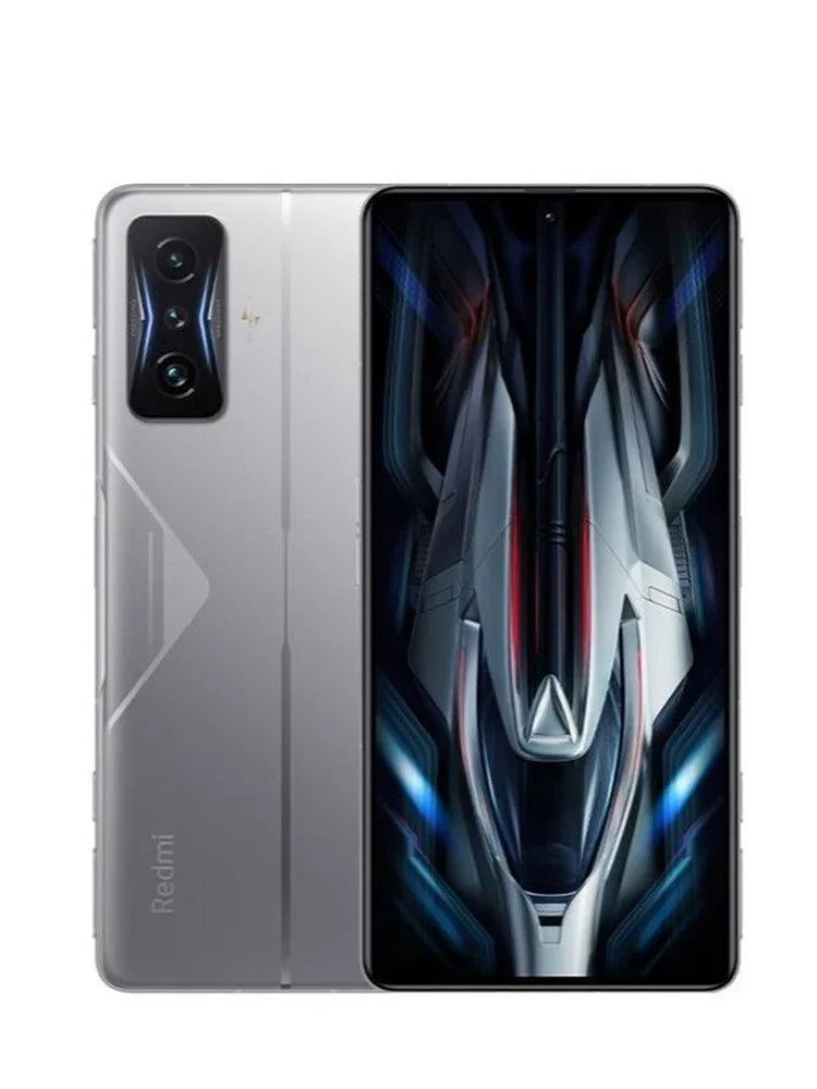 Global Firmware Xiaomi Redmi K50 Gaming 5G Smartphone Qualcomm Snapdragon 8 Gen1 64MP Side Fingerprint 6.67“120W Used Phone
