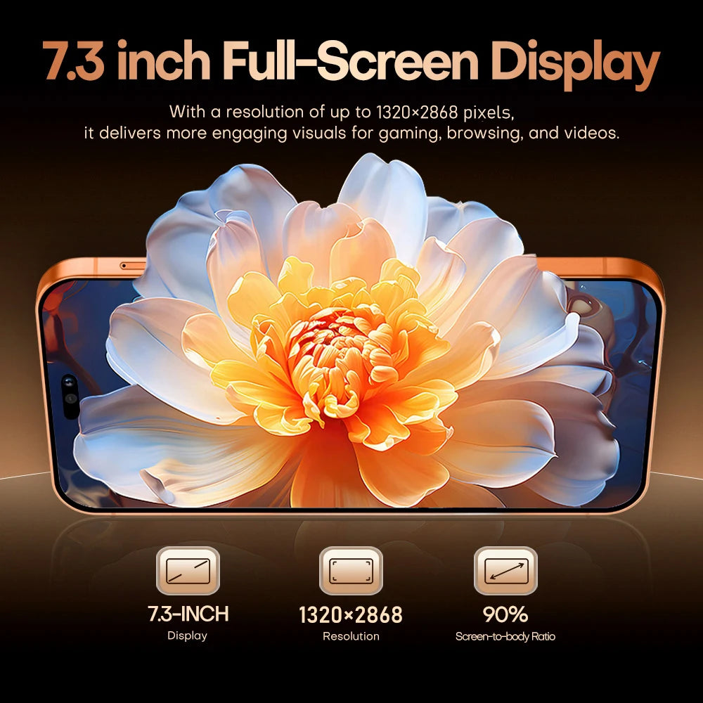 2026 global version Hot Sale i17 Pro max original HQ intelligent 4G 5G Snapdragon 8 Gen4 8000mAh battery dual card dual standby