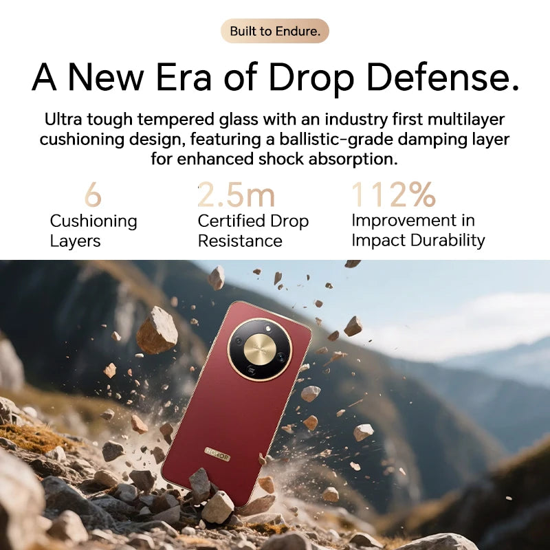 Global Version HONOR X9d 5G Smartphone 6.79" Anti-drop 120Hz AMOLED Screen 108MP Dual AI Cameras 8300mAh Battery 66W NFC IP69K