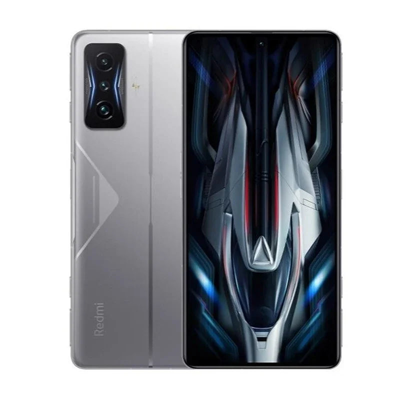 Global Firmware Xiaomi Redmi K50 Gaming 5G Smartphone Qualcomm Snapdragon 8 Gen1 64MP Side Fingerprint 6.67“120W Used Phone