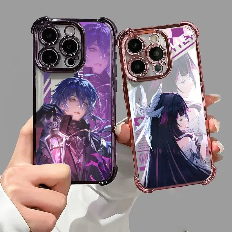 Genshin Impact Flins Phone Case For Huawei Honor 400 600 Pro Lite Magic 7Lite X9D X8C X8B X8A X9B X7A X9A X6A X7D Clear Cover