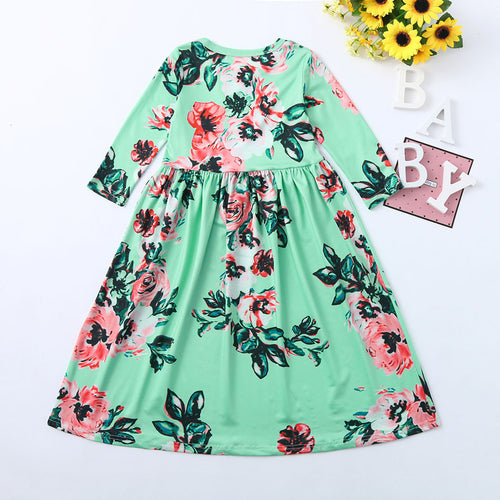 Summer Cute Toddler Baby Girl Kids 3/4 Sleeve