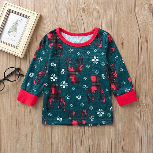 Toddler Kids Baby Boy Girl Deer Christmas Xmas