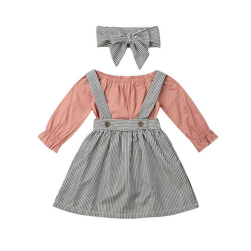 US Newborn Infant Baby Girl Romper Bodysuit Bib