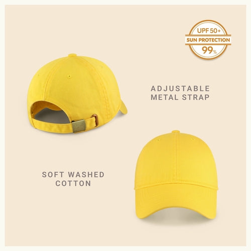 Classic Everyday Baseball Cap - Adjustable Cotton Dad Hat