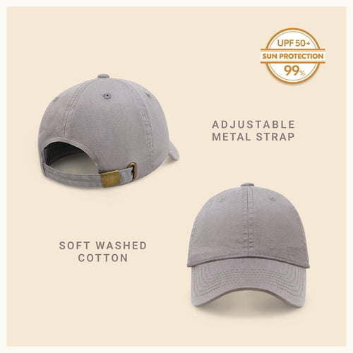 Classic Everyday Baseball Cap - Adjustable Cotton Dad Hat