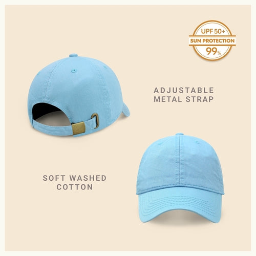 Classic Everyday Baseball Cap - Adjustable Cotton Dad Hat